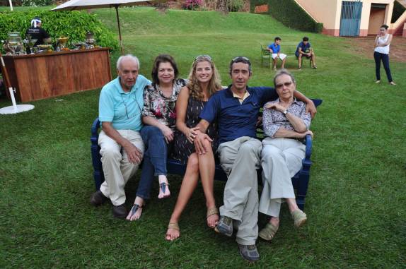 Reencontro com os pais na fazenda em Ribeirão Preto, no interior de São Paulo